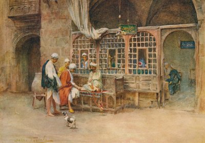 Kavárna A Cairene, c1905, 1912 od Walter Frederick Roofe Tyndale