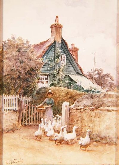 Brading, Isle of Wight od Walter Frederick Roofe Tyndale