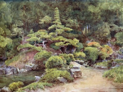 Zahrada buddhistického chrámu, Kofu od Walter Frederick Roofe Tyndale