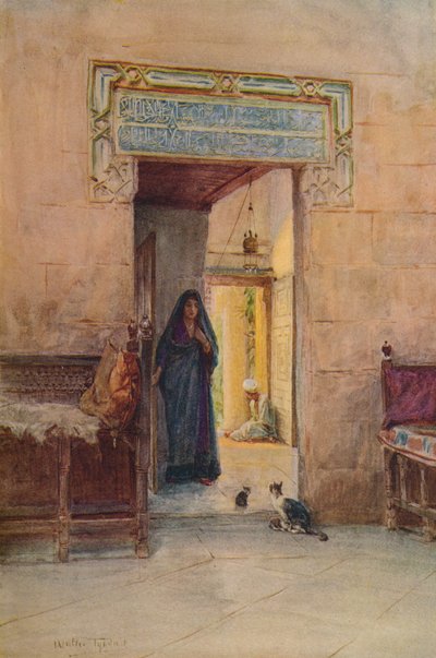 Vchod do Hareem, c1905, 1912 od Walter Frederick Roofe Tyndale