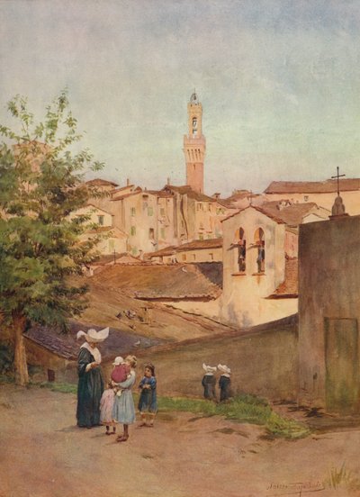 Kaple svaté Kateřiny, c1900 1913 od Walter Frederick Roofe Tyndale