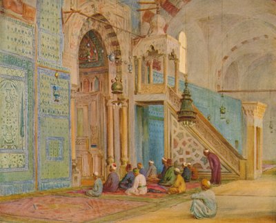 Modrá mešita, c1905, 1912 od Walter Frederick Roofe Tyndale