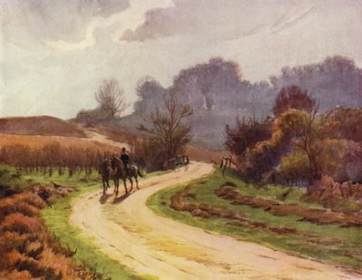 Nový les: Beaulieu, Lyndhurst (barevné lito) od Walter Frederick Roofe Tyndale