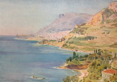Monacké knížectví, c1910, 1912 od Walter Frederick Roofe Tyndale