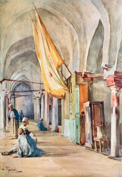 Svatyně Sachlun, Rosetta (barevná litografie) od Walter Frederick Roofe Tyndale