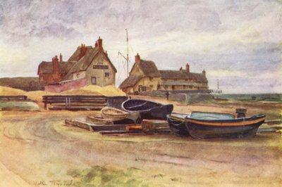 Wessex: The Bridport Arms (barevná litografie) od Walter Frederick Roofe Tyndale