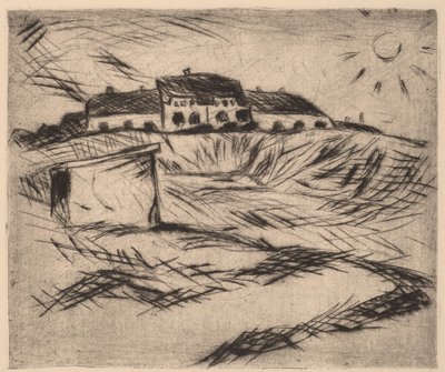 Kasárna Kasárna, 1916. od Walter Gramatte