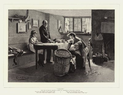 Grace (rytina) od Walter Granville Smith