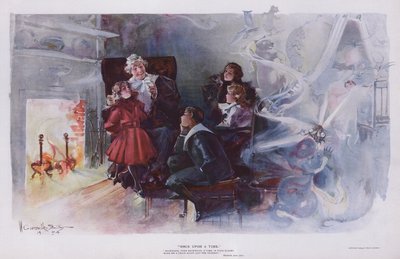 Tenkrát: Babička vyprávějící svým vnoučatům příběh (barva lito) od Walter Granville Smith