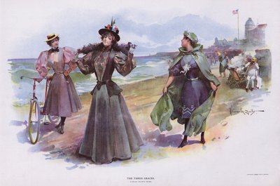 Tři Grácie (barva lito) od Walter Granville Smith