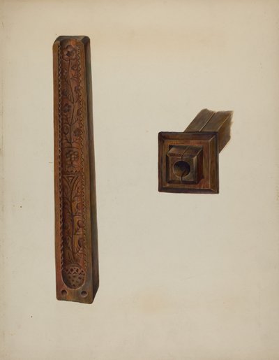 Forma na svíčku, c. 1939. od Walter Hochstrasser