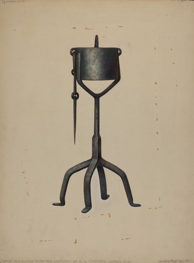 Olejová lampa, c. 1938. od Walter Hochstrasser