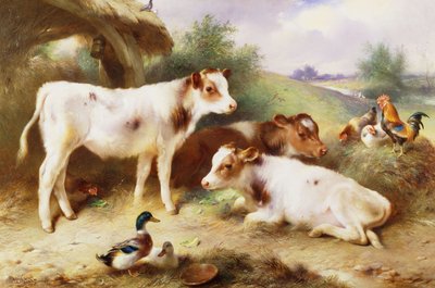 Telata a drůbež od Byre od Walter Hunt