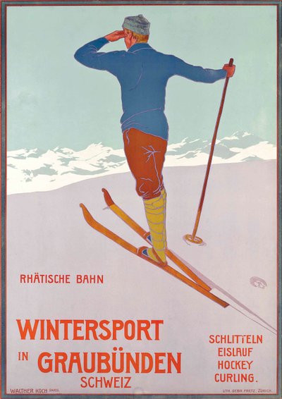 Zimní sporty v Graubündenu od Walter Koch