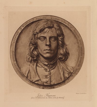 John Flaxman, britský sochař (fotogravura) od Walter L. Colls