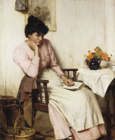Vzdálené myšlenky, od Walter Langley