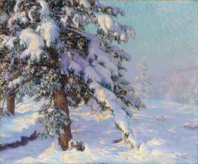 Snow-Laden (olej na plátně) od Walter Launt Palmer