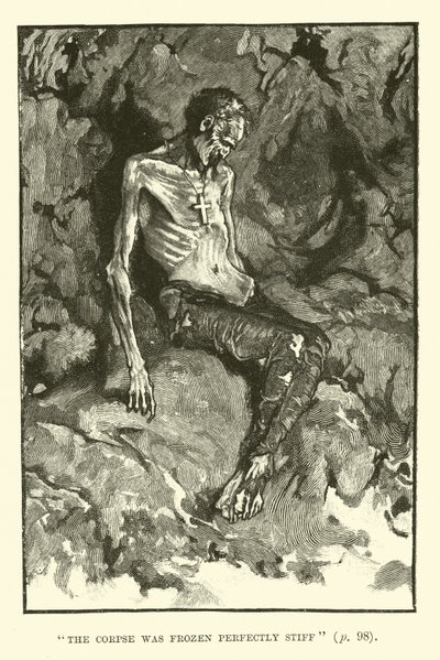 Ilustrace pro doly King Solomons od H Ridera Haggarda od Walter Paget