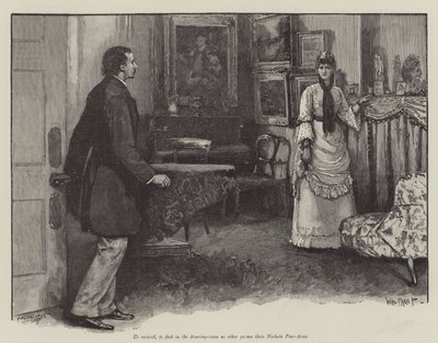 Pronásledování milovaného, Thomas Hardy od Walter Paget