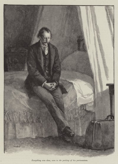 Pronásledování milovaného, Thomas Hardy od Walter Paget