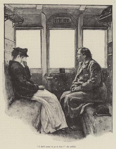Pronásledování milovaného, Thomas Hardy od Walter Paget