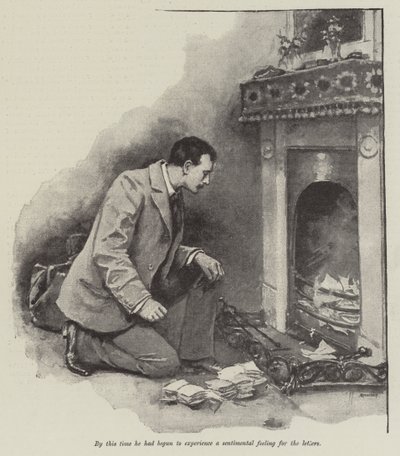 Pronásledování milovaného, Thomas Hardy od Walter Paget