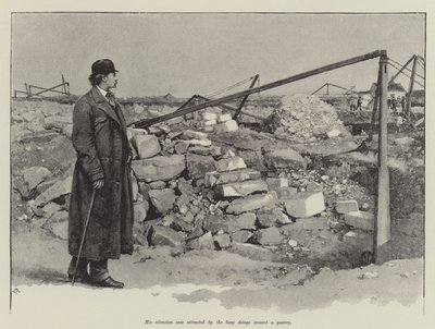 Pronásledování milovaného, Thomas Hardy od Walter Paget