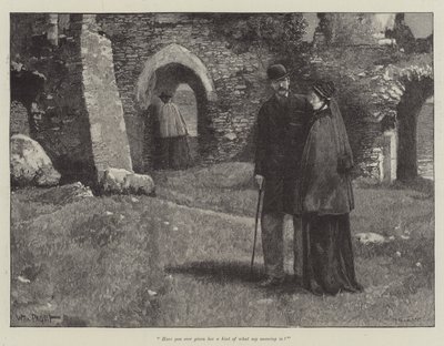 Pronásledování milovaného, Thomas Hardy od Walter Paget