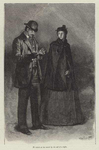 Pronásledování milovaného, Thomas Hardy od Walter Paget