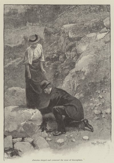 Pronásledování milovaného, Thomas Hardy od Walter Paget
