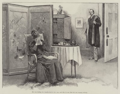 Pronásledování milovaného, Thomas Hardy od Walter Paget