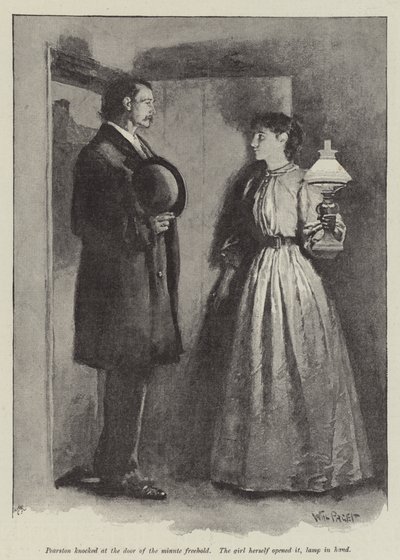 Pronásledování milovaného, Thomas Hardy od Walter Paget