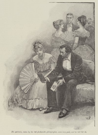 Pronásledování milovaného, Thomas Hardy od Walter Paget