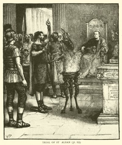 Proces se St Albanem od Walter Paget