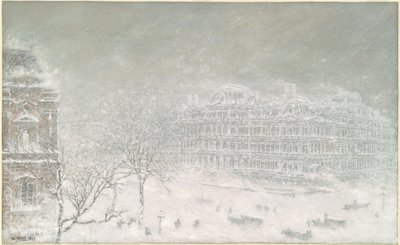 Velká vánice roku 1899 od Walter Paris