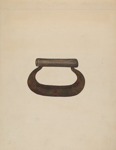 Nůž na sekání, c. 1937. od Walter Praefke