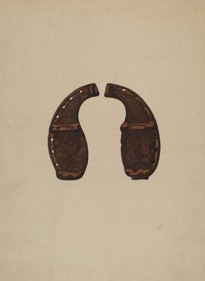 Ox Shoes, c. 1936. od Walter Praefke