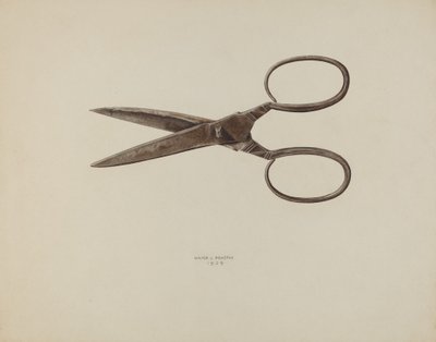 Nůžky, 1939. od Walter Praefke