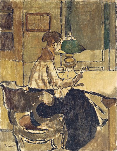 Christine Drummond Sickert, rozená Angus, koupí četnictvo od Walter Richard Sickert