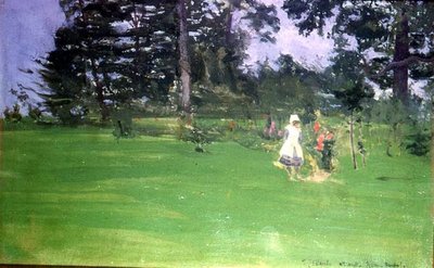 Postavy na trávníku od Walter Richard Sickert