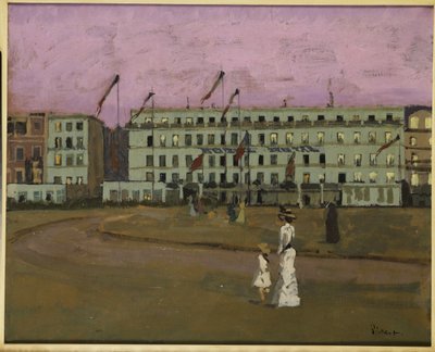 Hotel Royal, Dieppe, kolem roku 1894 od Walter Richard Sickert