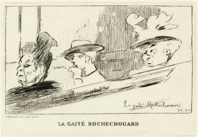 La Guite Rochechuart od Walter Richard Sickert