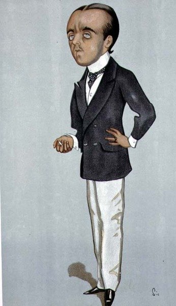 Max Cartoon z "Vanity Fair" od Maxe Beerbohma od Walter Richard Sickert