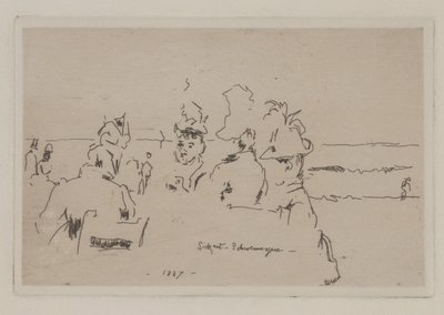 Scheveningen, Kaffeeklatsch (klepy) od Walter Richard Sickert