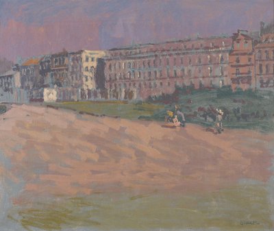 Hotel Royal, Dieppe, asi 1900-01 (olej na plátně) od Walter Richard Sickert