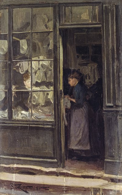 Prádelna od Walter Richard Sickert
