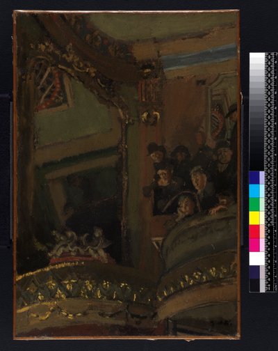 Old Bedford Music Hall, 1894-95 od Walter Richard Sickert
