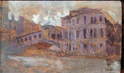 Most Rialto a Palazzo Camerlenghi od Walter Richard Sickert