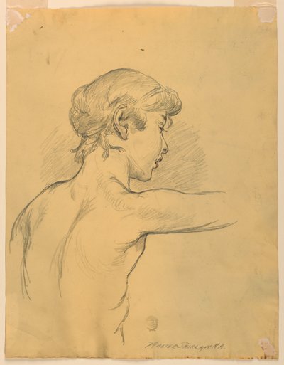 Nahé studium od Walter Shirlaw