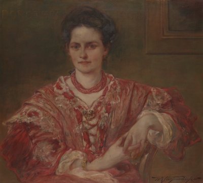 Portrét Dorothey A. Dreierové (1870 od Walter Shirlaw